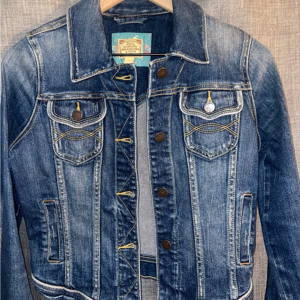 Abercrombie & Fitch Blue Denim Jacket